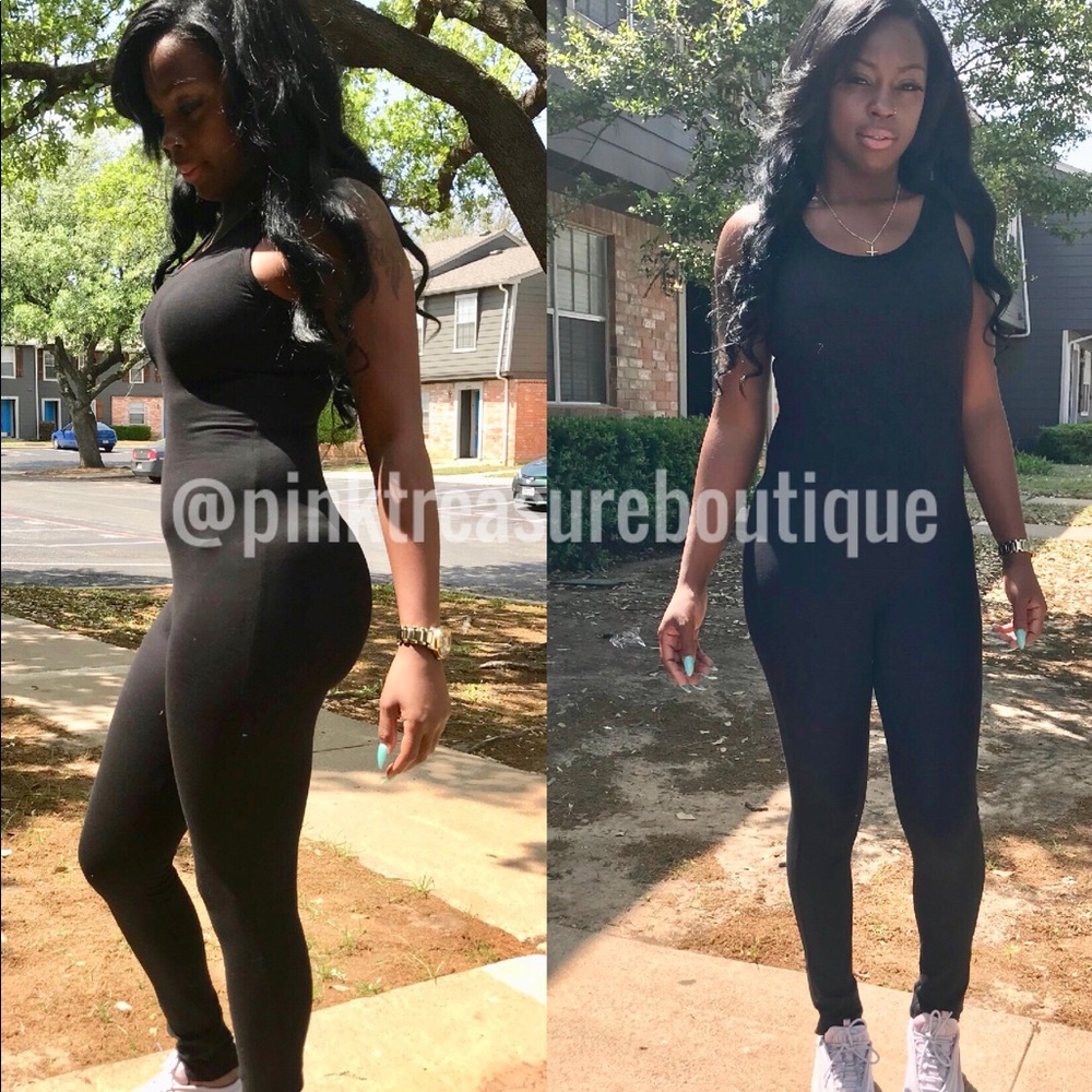 Black jumpsuit